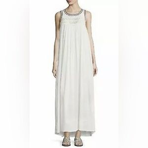 NWT Antik Batik X Free People Crochet Maxi Rio Dress Small With Slip Retail $286